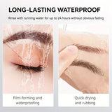 Natural Hair-Like Strokes Eyebrow Pen COAST BABY 2 Forks Tip Waterproof Long Lasting Smudge Proof Brow Pen