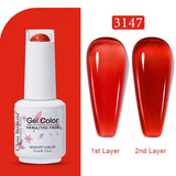 Clou Beaute Jelly Color UV Gel Manicure Summer Pink Nude Gel Nail Rainbow Nail Supplies For Professionals Semi-permanent Varnish