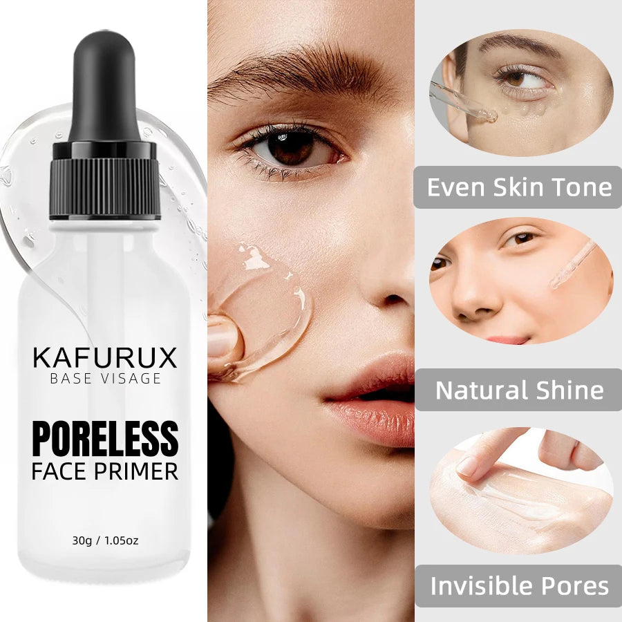 1pc Professional Jelly Moisturizing Transparent Primer Lotion Use Before Face Foundation, Long Lasting and Smooth Makeup Base Cr