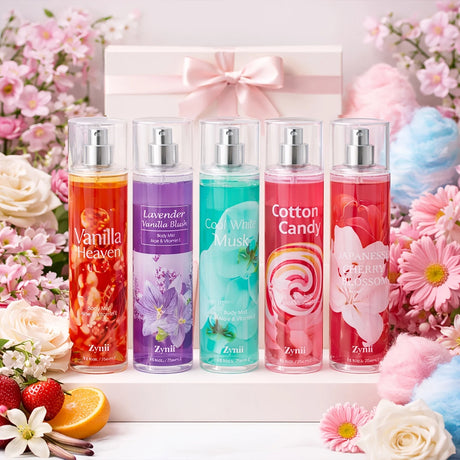 3/4pcs 20 Scents Women'S Hair And Body Fragrance Mist 4-Pack (8.4Oz/Pcs) - Floral Fruity Long-Lasting Body Spray for Daily Use