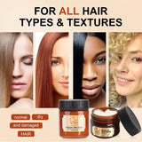 120ml Keratine Magical Hair Mask Protein Straighten Repair Dry Frizzy Damaged Cream Pro Soft Smooth Shiny Deep Moisturizing Care