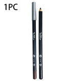 1/12Pc Waterproof Black Brown Eyeliner Pencils-Smudge-Proof Long-Lasting Beginner-Friendly Smooth High Pigmented Punk Eye Makeup