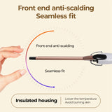 Euro-standard 0.51-inch ultra-fine curling iron, constant temperature hair protection, suitable for curly hair styling, unisex