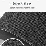 Special-shaped bathroom diatom mud floor mat household absorbent mat bathtub side anti-slip mat toilet door mat entrance mat