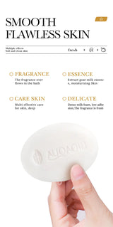 Rice Original Essence Deep Cleaning, Moisturizing Nourishing Facial Cleansing Soap Refreshing Oil Control Facial Wash Hand Soap