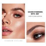 NICEFACE Eyebrow Styling Gel Waterproof Transparent Eyebrow Wax Set Brow Gel For Eyebrow Long-lasting Makeup Eyebrow Sculpt Soap