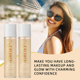 100ml  SPF 50 Sunscreen Setting Spray Sheer Setting Mist Sunscreen Spray Facial  Skin Care Lightweight & Non-Greasy