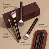 14 PCS Makeup Brushes Professional Make Up Brushes Premium Synthetic Powder Concealers Brushes Travel Makeup Brush Set