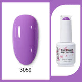 Clou Beaute Gel Color Hema TPO Free 15ml Gel Nail Varnish Soak Off UV Gel Polish Nail Art Manicure Lacquer Nail Art Jelly Gel