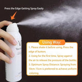 200ml 2bottles Whitening Concealer Sunscreen Isolation Spray Waterproof V7 Hydration Moisturizing Body Foundation