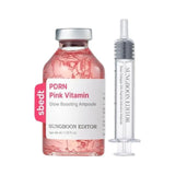 Collagen Silk Peptide Peptide Pink PDRN Glow Intensive Ampoule Intensely Hydrating, Lifting And Firming Increase Skin Elasticity