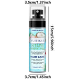 YUITIKUE No-Rinse Styling Hair Spray | With Coconut Oil & Hibiscus Extract | For Dry & Sparse Hair Moisturizing & Styling 100ml