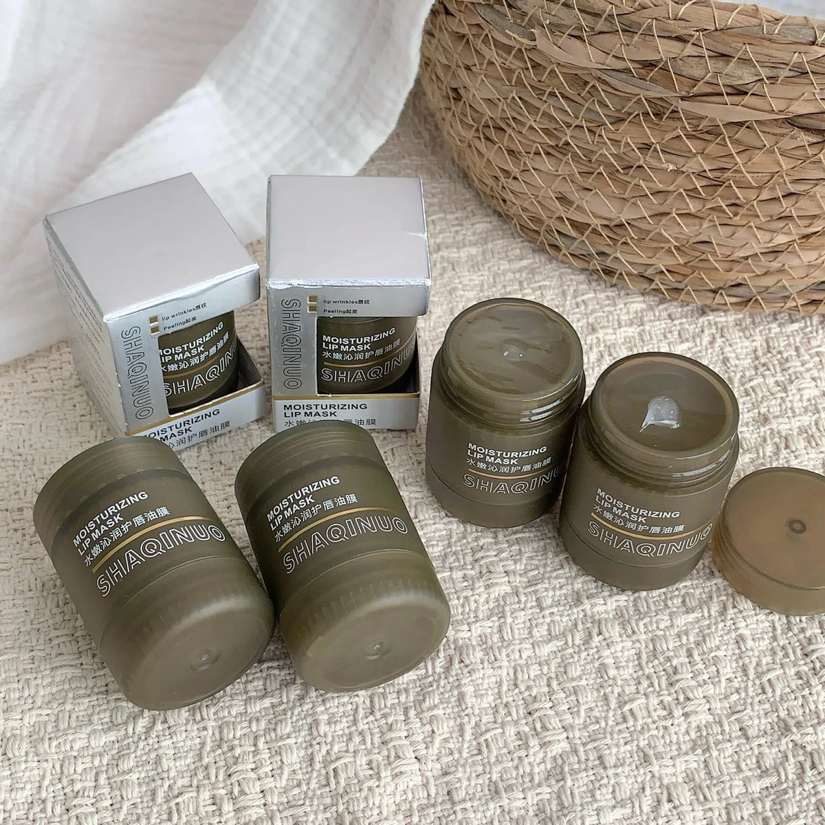 Colorless Moisturizing Lip Mask, SHAQINUO Pre-Makeup Hydration, Daily Lip Care, Reduces Lip Lines, Anti-Cracking Lip Balm