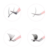 GEMERRY Eyelash Pink Strawberry Stainless Steel Superhard Tweezers For Lash Extension High Precision Anti-Static Makeup Tweezer
