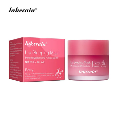 Hydrating Glowing Lip Balm Overnight Lip Mask Moisturizing Repair Cracked Lips Soften Fine Lines Mild Exfoliating Clear Dead Ski