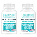 Organic Multivitamin for Women - Whole Food with B-Complex, Vitamin C, D3 & K2 for Immunity, Stress, Hair, Skin & Nails