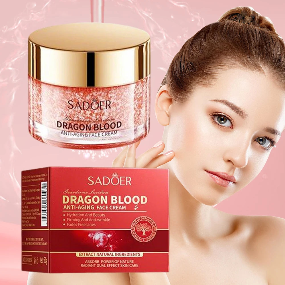 SADOER Dragon Blood Cream Moisturizing Gel Facial Cream Improve Dry And Rough Skin Korean Cosmetics For Face Cream Skincare