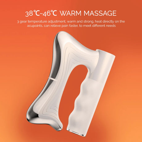 Electric Fascia Knife Vibration Body Massager 10500RPM high vibration massage Massager Warm Body Lifting Blade Comb Massage Tool