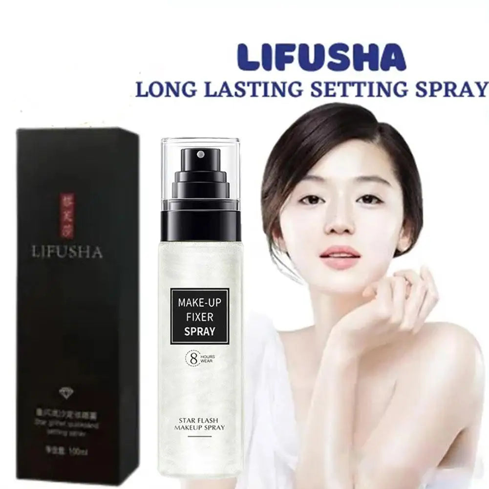 Summer 100ml Makeup Setting Spray,Makeup Fixer Spray Long Lasting Oil Control Hydrating Makeup Fixing Setting Spray Cosmetic