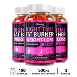 Nighttime Metabolism Gummies - Tone Up Capsules for Bloating & Metabolism, Appetite Suppressant